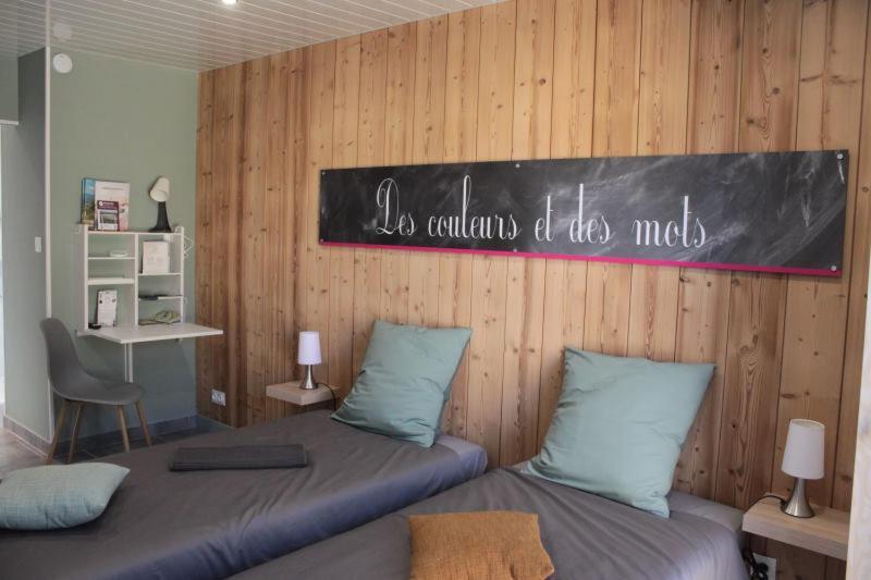 Chambres D'Hotes Des Couleurs Et Des Mots Вильнёв-де-Бер Экстерьер фото